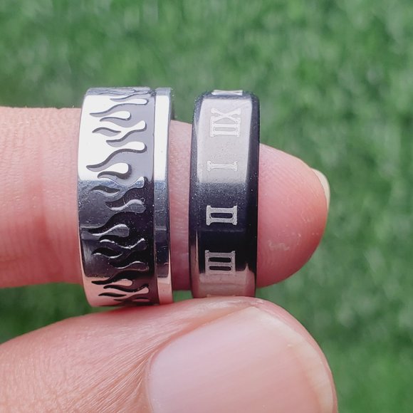 "NEW* Set of 2 Rings for Women/Men, SET101114 - Picture 8 of 13